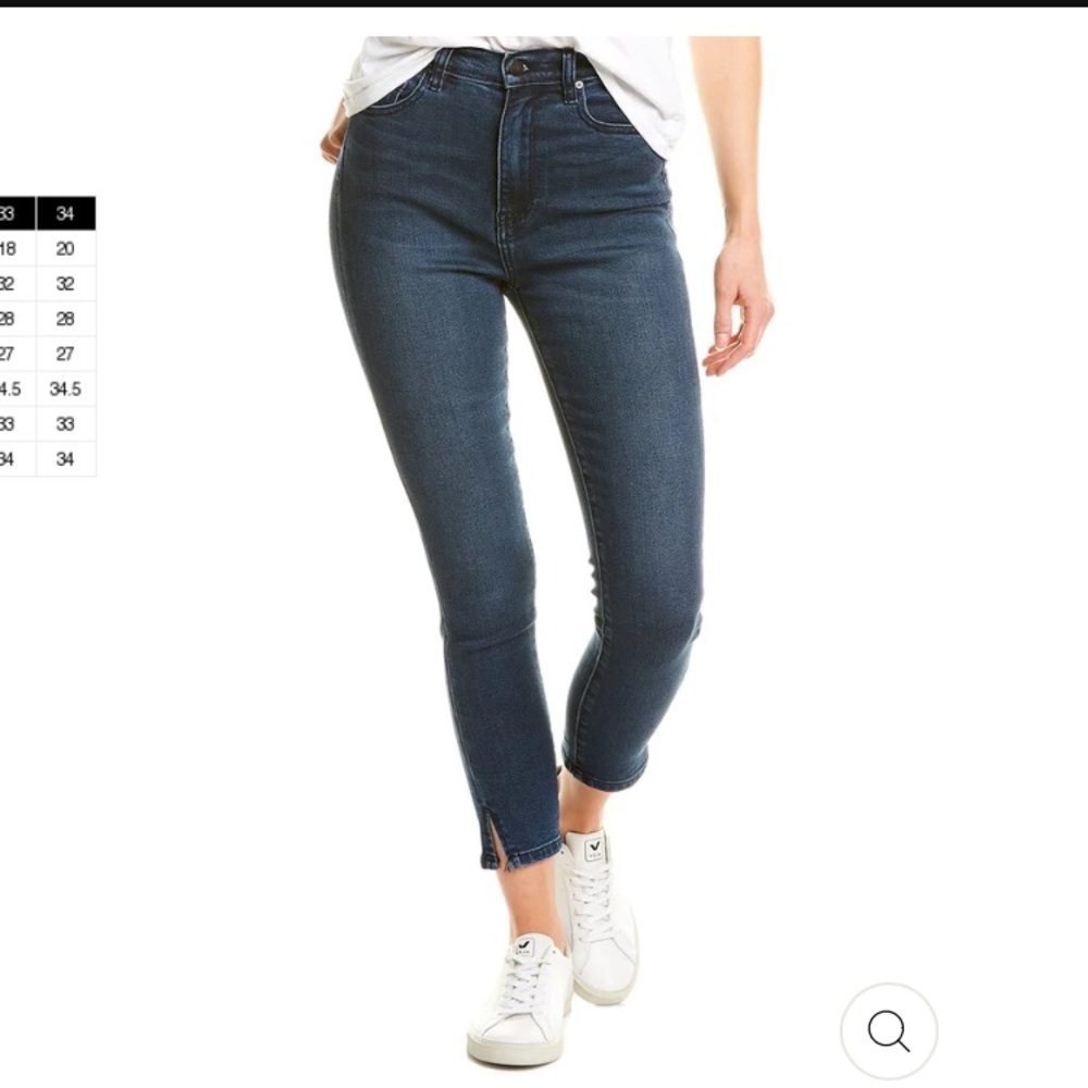 Neon Blonde Bella Sky High Rise Skinny